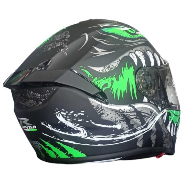 کلاه کاسکت فک ثابت راپیدو | green DRAGON