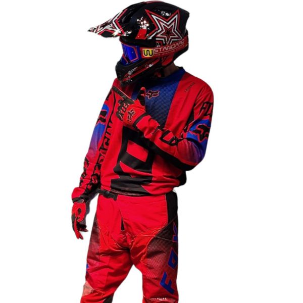لباس موتور سواری کراسی | FOX RED