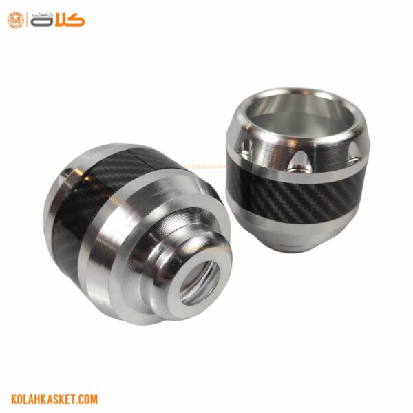 پروتکشن چرخ موتور سیکلت مدل Black carbon v21