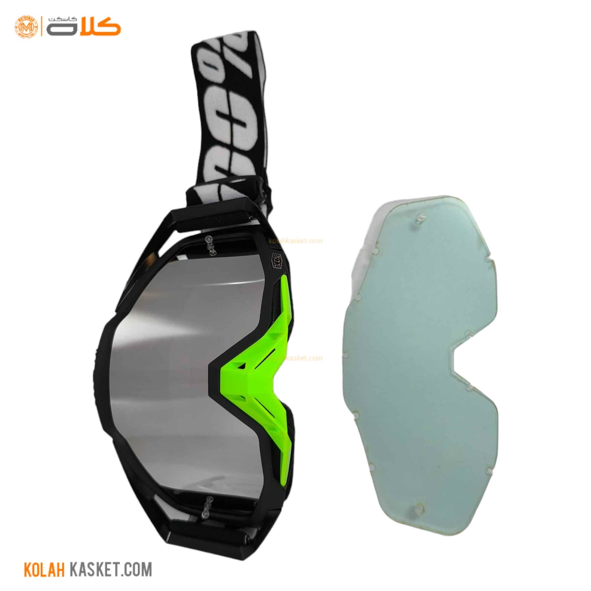 عینک موتور سواری سیاه رنگ 002