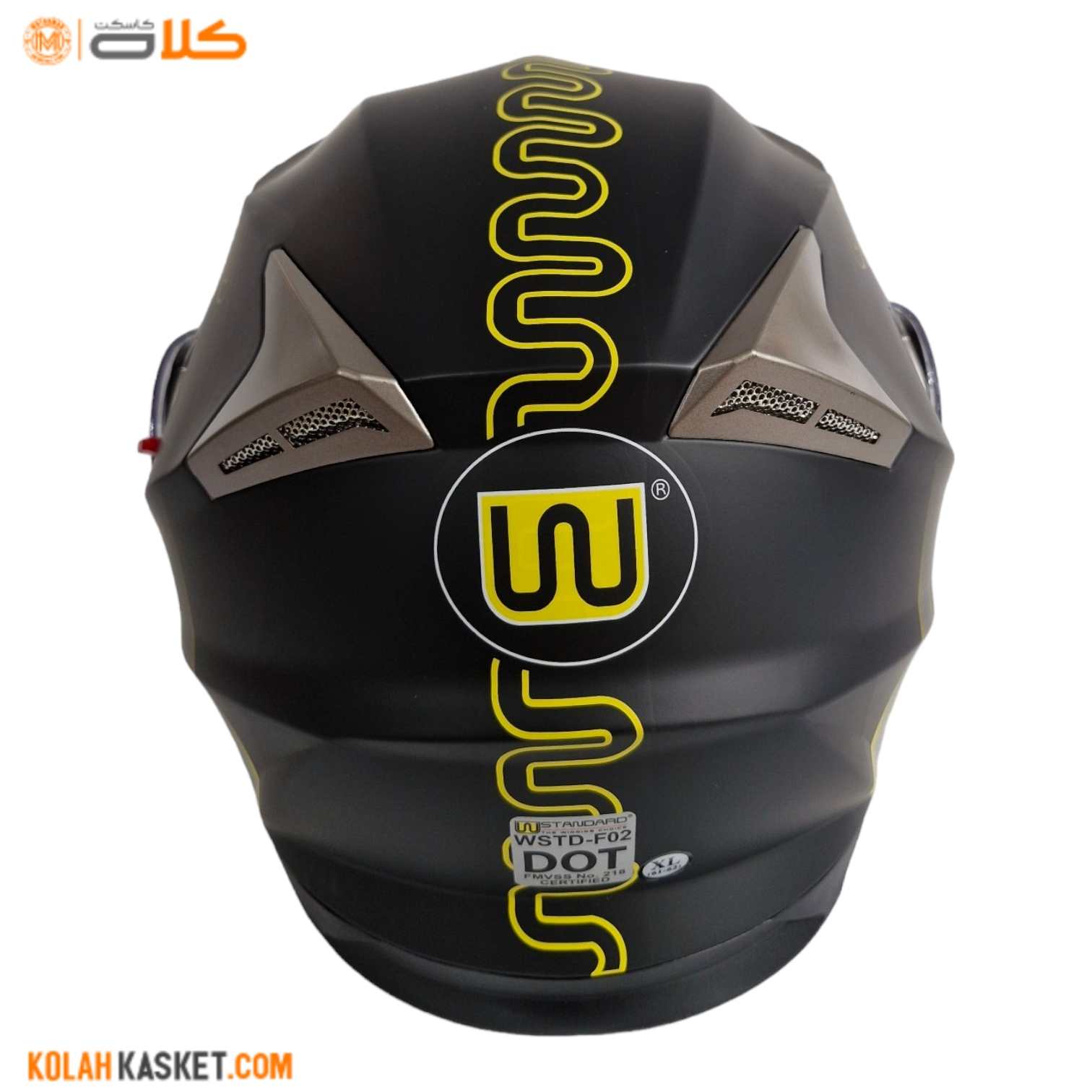کلاه کاسکت فک متحرک Wstandard مشکی 54221101119