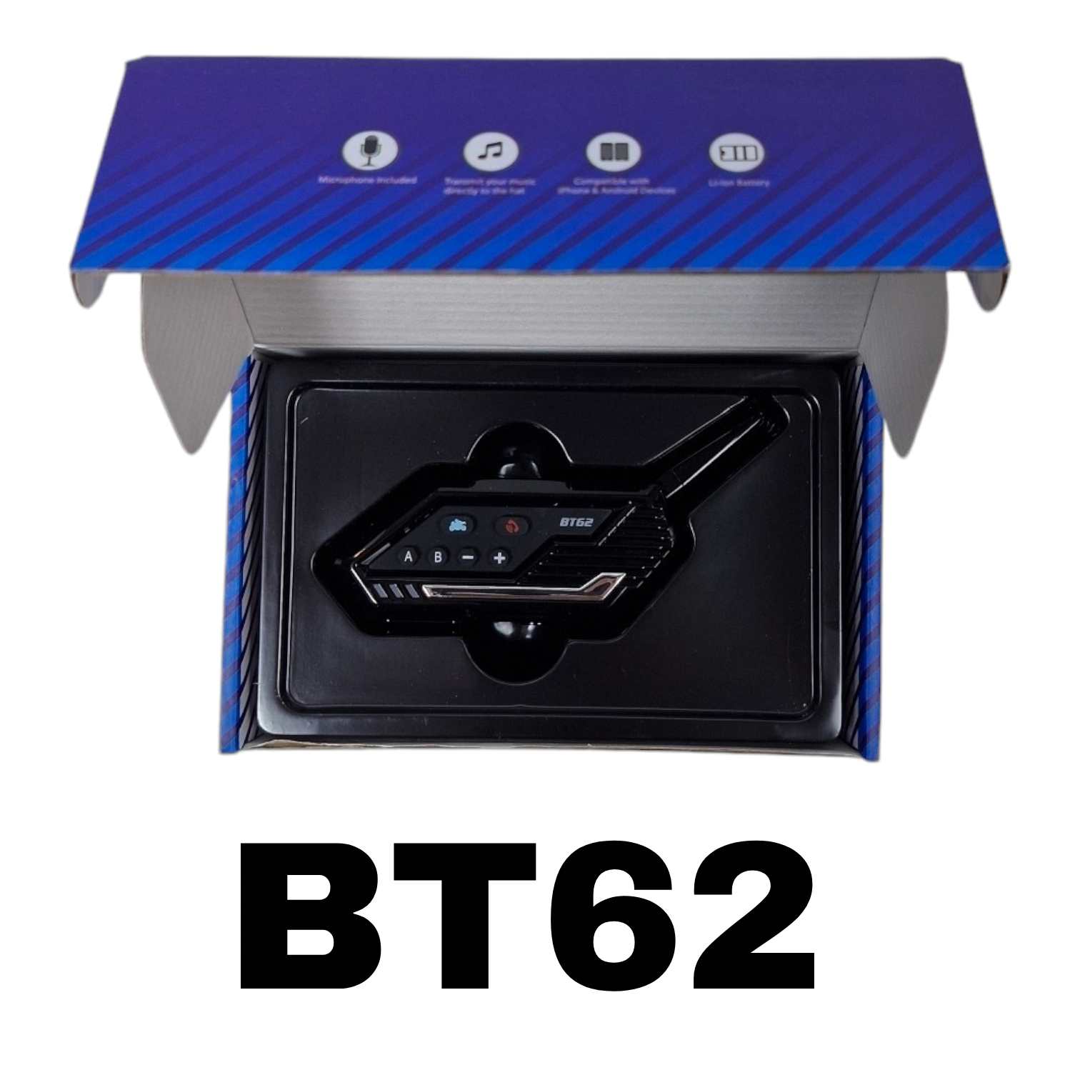 بلوتوث کلاه کاسکت BT62 هدفون کلاه 902190