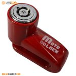 قفل دیسک MOTOLOCK قرمز 322245