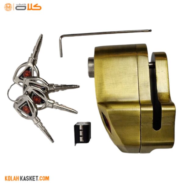 قفل دیسک آلارم دار موتور سیکلت 4333335636