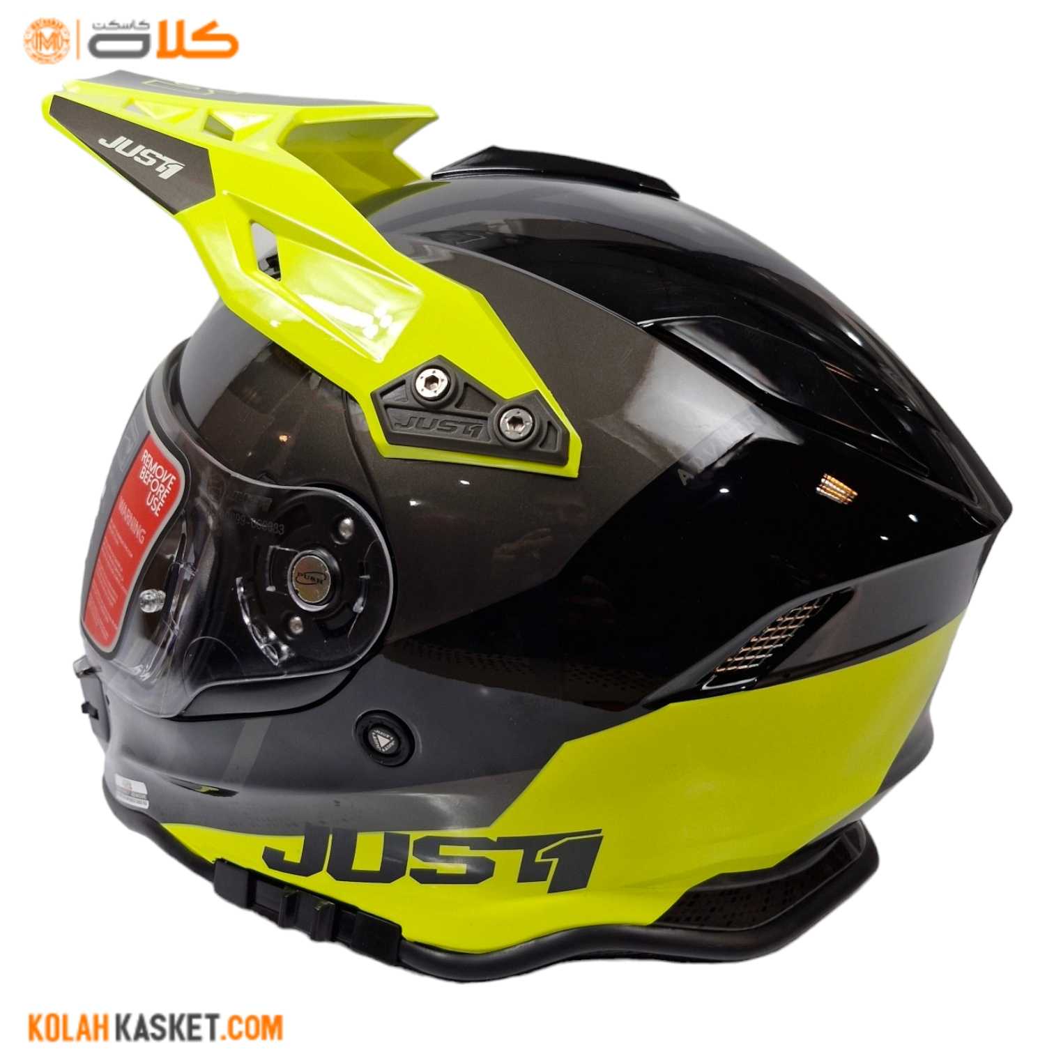کلاه کاسکت ادونچر Just1 فسفری 394333
