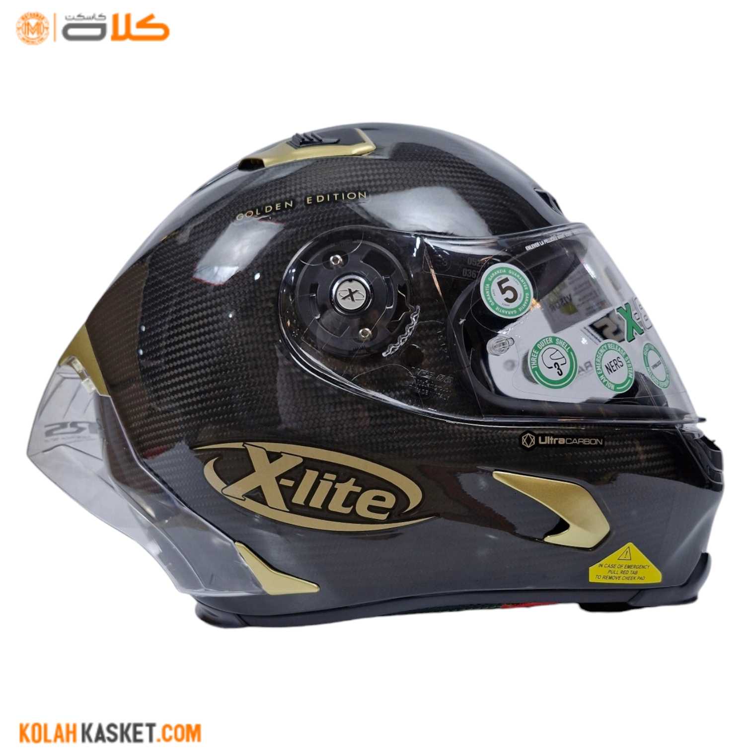 کلاه کاسکت فک ثابت نولان xlite کربن 806222226