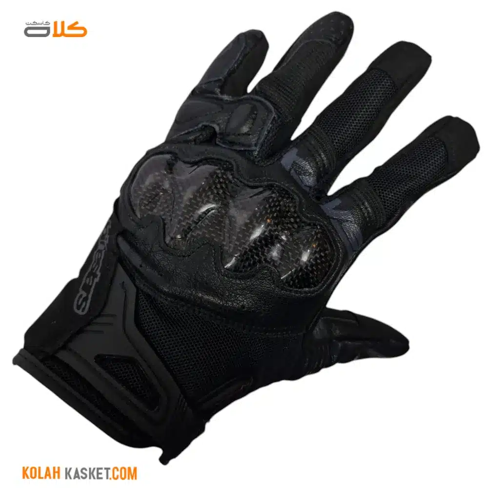 خرید دستکش موتور سواری Alpinestars مشکی 7655