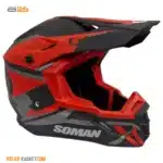 قیمت کلاه کاسکت کراسی soman نارنجی مناسب KTM