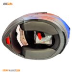 خرید کلاه کاسکت فک متحرک ma2 906 رنگ آبی