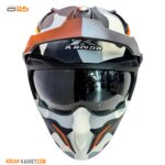 خرید کلاه کاسکت فک جدا راپیدو مدل 890 WHITE-A