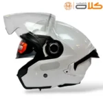 خریدکلاه کاسکت بدون فک MT ام تی سفید (2)
