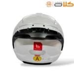 خرید و قیمت کلاه کاسکت بدون فک MT ام تی سفید (3)