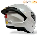 خرید و قیمت کلاه کاسکت بدون فک MT ام تی سفید (4)