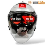 قیمت کلاه کاسکت بدون فک MT ام تی سفید (6)