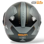 خرید کلاه کاسکت فول متحرک بیون beon طوسی نارنجی (6)