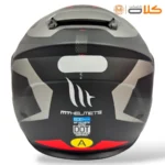خرید کلاه کاسکت فک متحرک ام تی mt مشکی قرمز (4)
