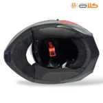 خریدکلاه کاسکت فک متحرک نوبو NOBO مشکی قرمز (1)