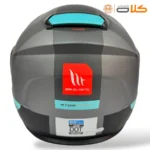 خرید کلاه کاسکنت MT طوسی فیروزه ای (1)