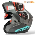 قیمت کلاه کاسکنت MT طوسی فیروزه ای (8)