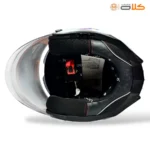 خرید کلاه کاسکت بدون فک بیون BEON سفید ساده (1)