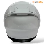 قیمت کلاه کاسکت بدون فک بیون BEON سفید ساده (4)