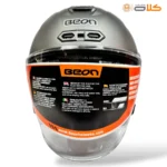 خریدکلاه کاسکت بدون فک بیون BEON طوسی مات (7)