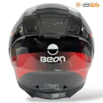 قیمت کلاه کاسکت بدون فک بیون BEON مشکی قرمز (4)