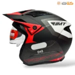 خرید کلاه کاسکت فک جداشونده MT مشکی قرمز (8)