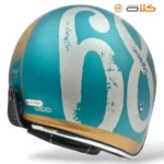 خریدکلاه کاسکت وسپایی MT آبی طرح دار (3)