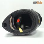 کلاه کاسکت فک متحرک RNG مشکی مات بسیار سبک و مقاوم