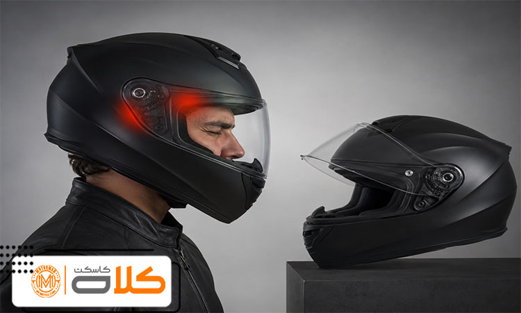 علت فشار کلاه کاسکت روی پیشانی یا شقیقه چیست؟ سایز نامناسب یا فرم اشتباه پوسته 4 آیا جا باز کردن پدها فشار پیشانی و شقیقه را برطرف می کند؟