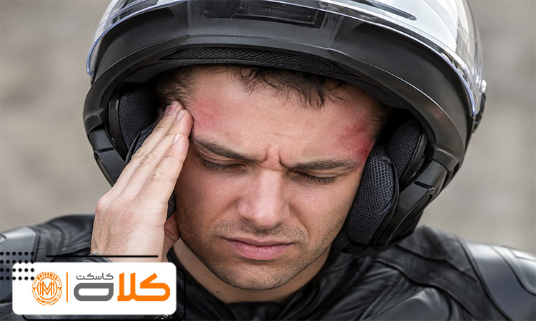علت فشار کلاه کاسکت روی پیشانی یا شقیقه چیست؟ سایز نامناسب یا فرم اشتباه پوسته 2 فشار کلاه کاسکت روی پیشانی یا شقیقه چه چیزی را نشان می دهد؟