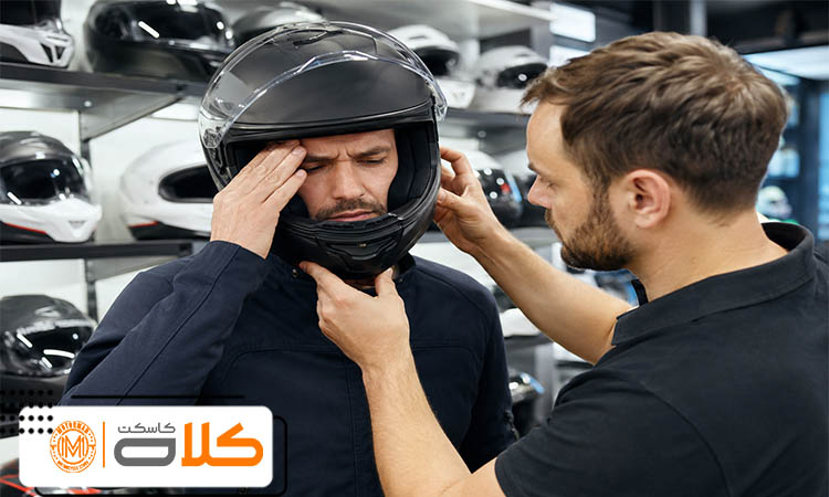 علت فشار کلاه کاسکت روی پیشانی یا شقیقه چیست؟ سایز نامناسب یا فرم اشتباه پوسته 3 جدول تشخیص علت فشار کلاه کاسکت در نواحی مختلف سر