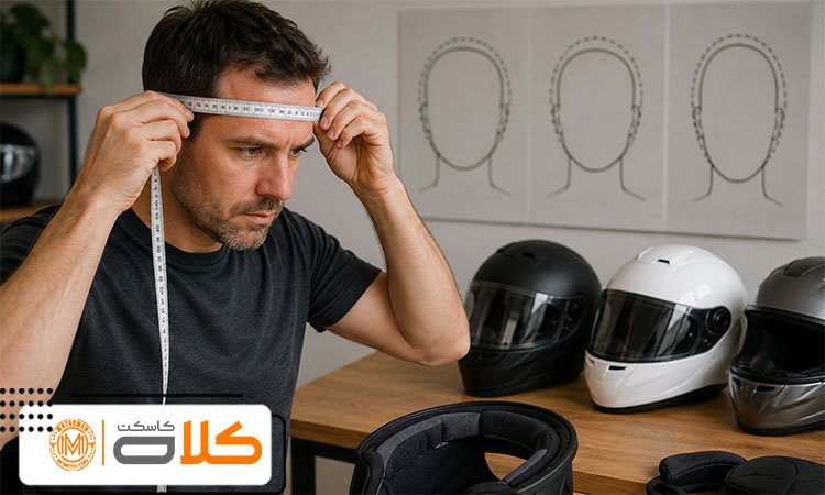 فرم سر گرد، بیضی یا کشیده؛ چگونه کلاه کاسکت متناسب با شکل سر انتخاب کنیم؟ 3 محل فشار کلاه چه چیزی درباره فرم اشتباه نشان می دهد؟