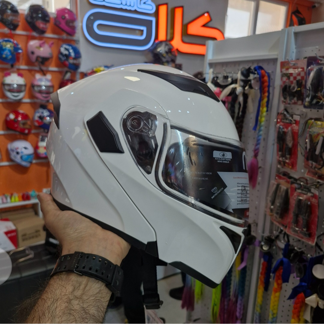 کلاه کاسکت فک متحرک تفتان
