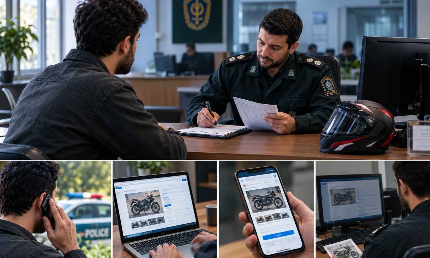 اگر موتور پیدا نشد، پیگیری پرونده را ادامه دهید